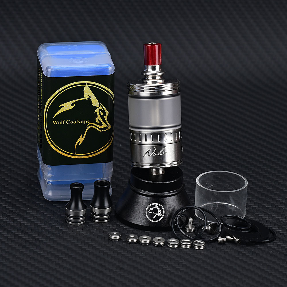 Vaping Air - Atomizador Reconstruível Wolfcoolvape NOLA RTA 3.2ml,