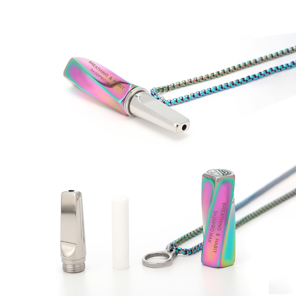 Colar Inalador de Aço Inoxidáv - Vaping Air avaliação e preço