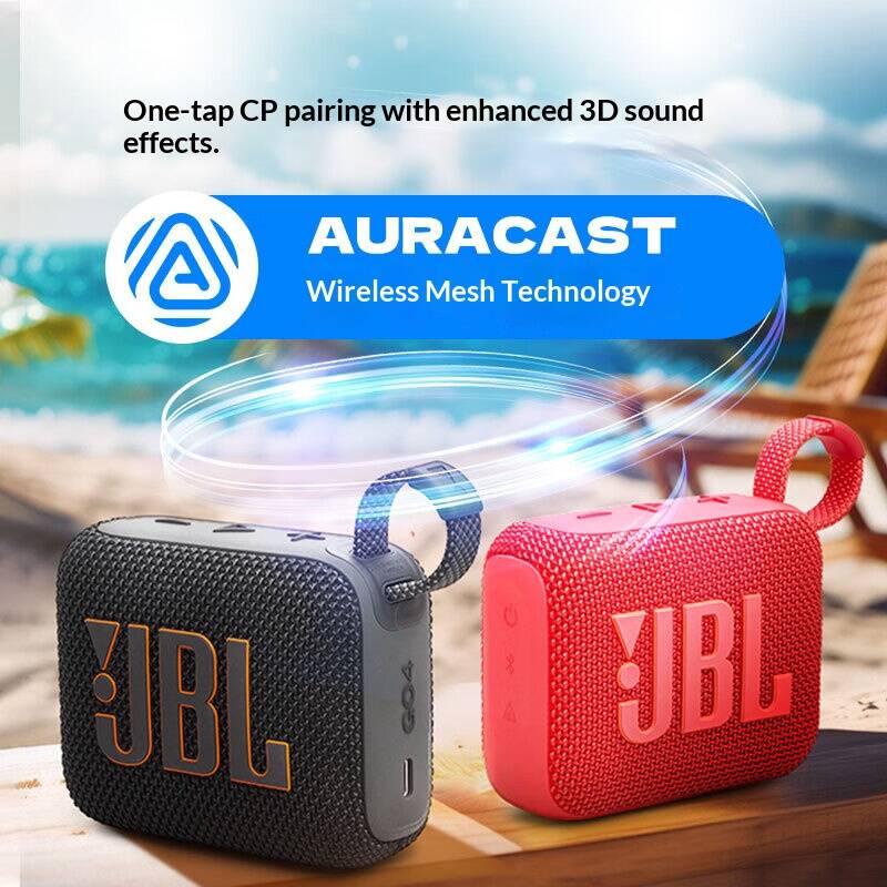 Caixa de Som Sem Fio JBL GO4 R - Jbl Speaker Go 4 avaliação e preço