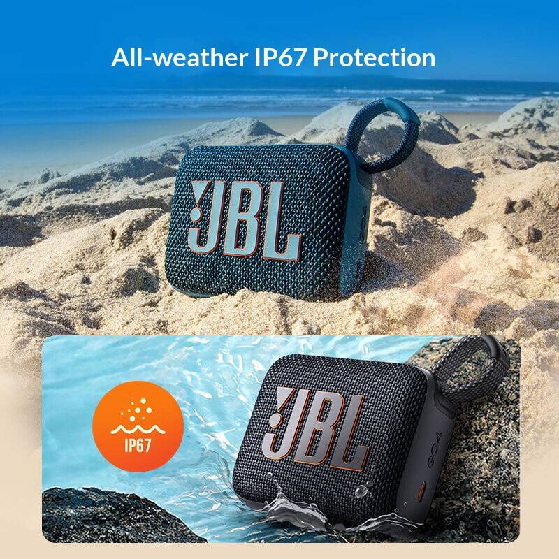 Caixa de Som Sem Fio JBL GO4 R - Jbl Speaker Go 4 avaliação e preço