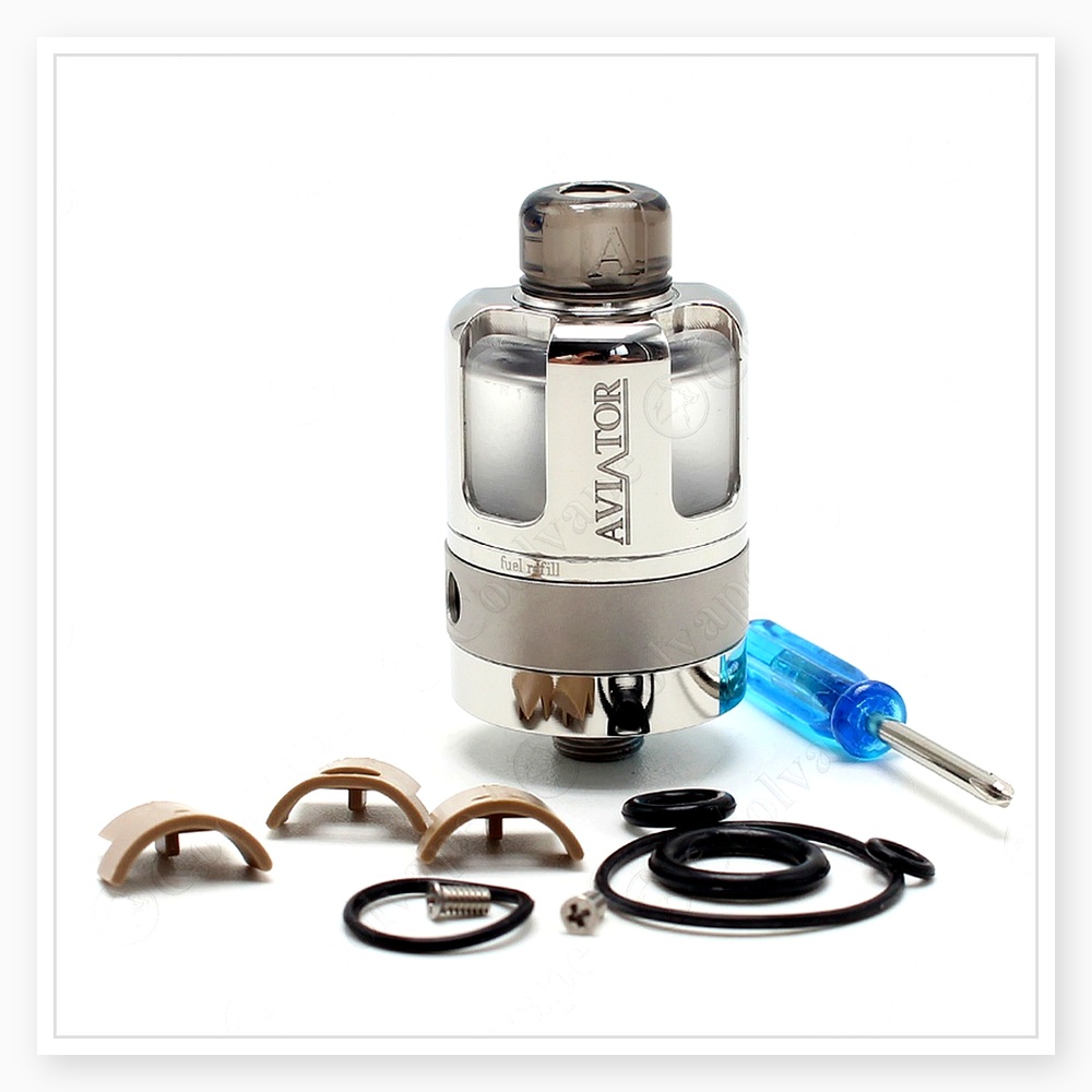 Atomizador Vape RTA Estilo Avi - Vaping Air avaliação e preço