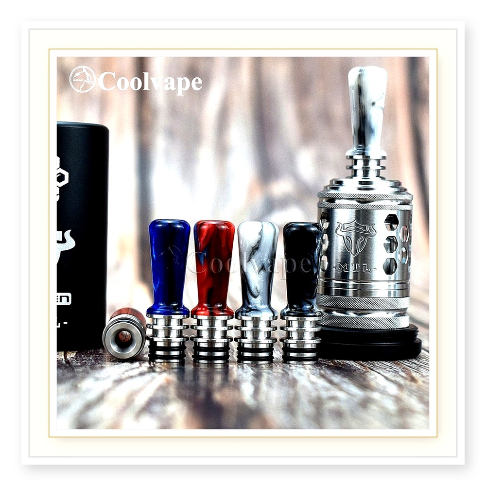 Tauren MTL RTA 510 Drip Tip -  - Drip Tip Resin avaliação e preço
