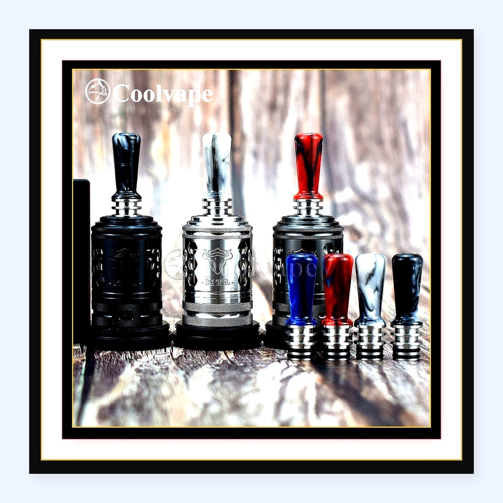 Tauren MTL RTA 510 Drip Tip -  - Drip Tip Resin avaliação e preço