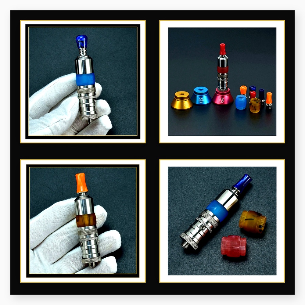 Wolfcoolvape Flash-e-Vapor Dua - Drip Tip Resin avaliação e preço