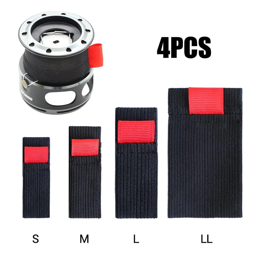 Elastic Pesca Spool Belt, Reel - Mesh Coil Strip avaliação e preço