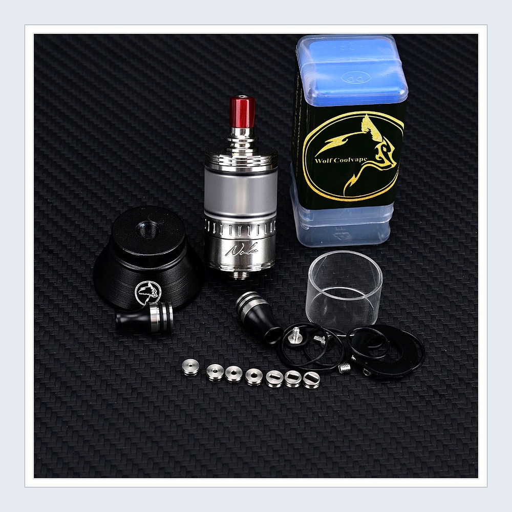 Wolfcoolvape NOLA RTA 3.2ml At - Vaping Air avaliação e preço