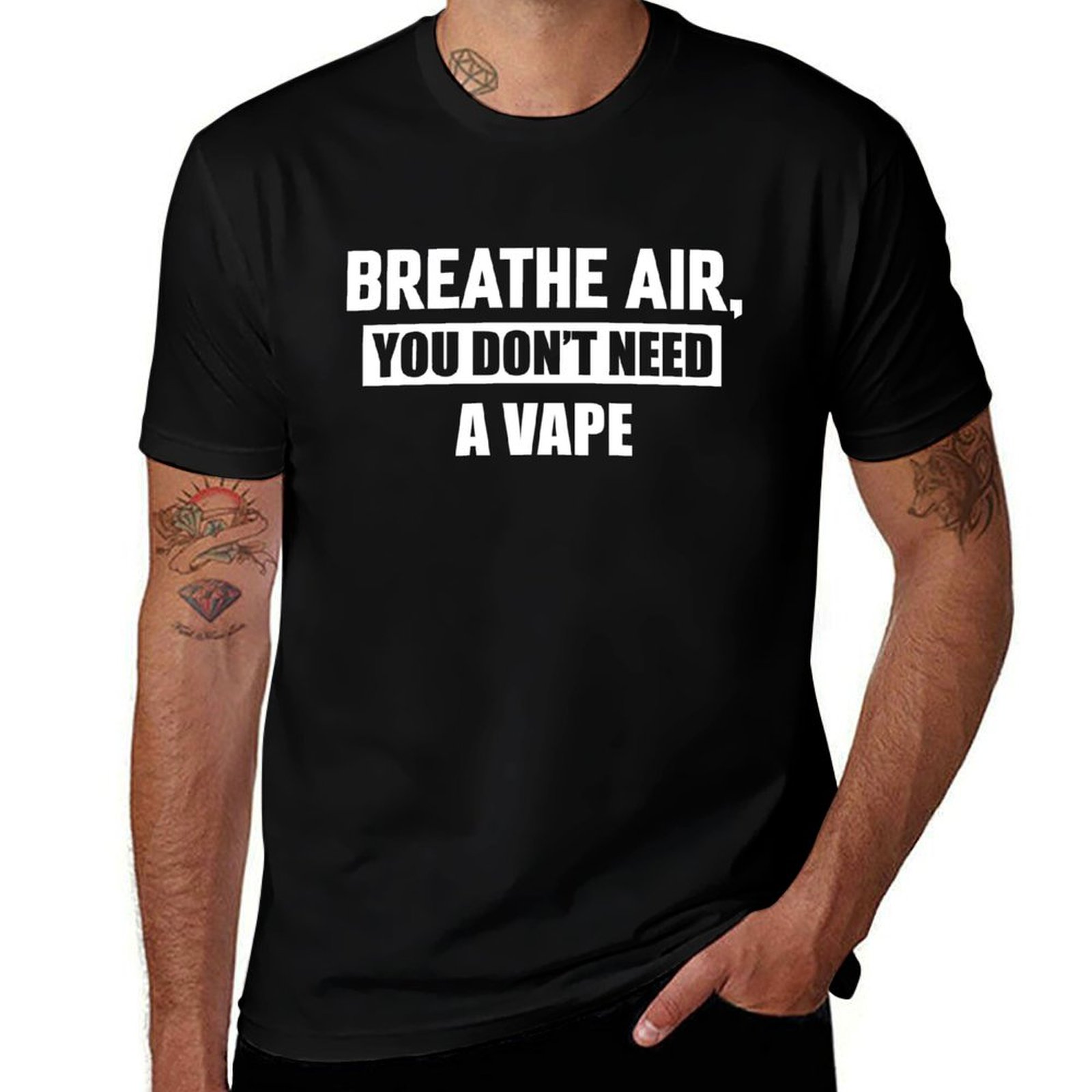 Camiseta Breathe Air, You Don' - Vaping Air avaliação e preço